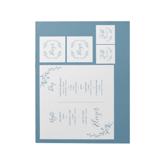 Hostess Box Custom Inside Hoesje - Routebeschrijvi Notitieblok (Linkerzijde)