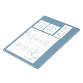 Hostess Box Custom Inside Hoesje - Routebeschrijvi Notitieblok (Schuin)