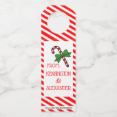 Hostess Cadeau Bedankt voor het uitnodigen van ons Flessenhanger (Achterkant)