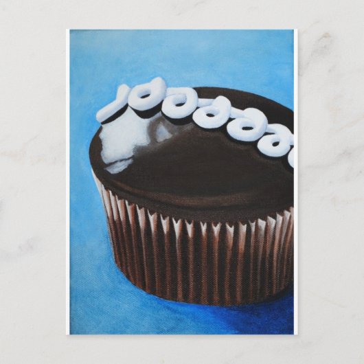 Hostess cupcake briefkaart (Voorkant)