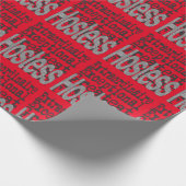 Hostess Extraordinaire Cadeaupapier (Hoek)