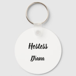Hostess Gift Custom Name Gifts Wedding Sleutelhanger