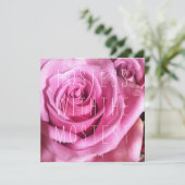 Hostess met de snelste! Thank You kaart (Staand voorkant)