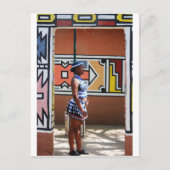 Hostess op Lesedi Briefkaart (Voorkant)