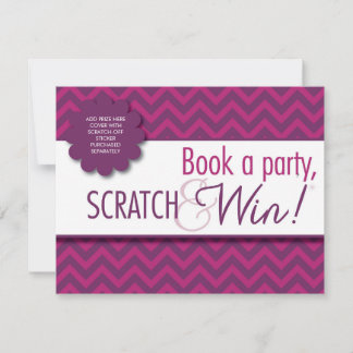 Hostess Scratcher Kaart met envelop - IN-THUIS
