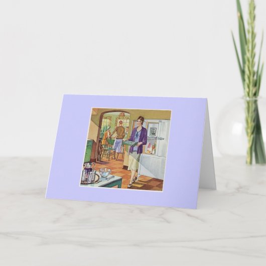 Hostess uit 1930 kaart (Voorkant)