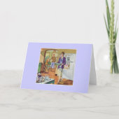 Hostess uit 1930 kaart (Voorkant)