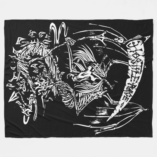 HOSTIELE BERICHT: fleece deken (Voorkant (Horizontaal))