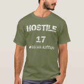 Hostile 17 Owes Me Kittens T-shirt (Voorkant)