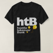 Hostile overname bank Essential T-Shirt (Design voorkant)