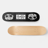 Hostile Tainted W/Honesty Sk8 Board Persoonlijk Skateboard (Horizontaal)
