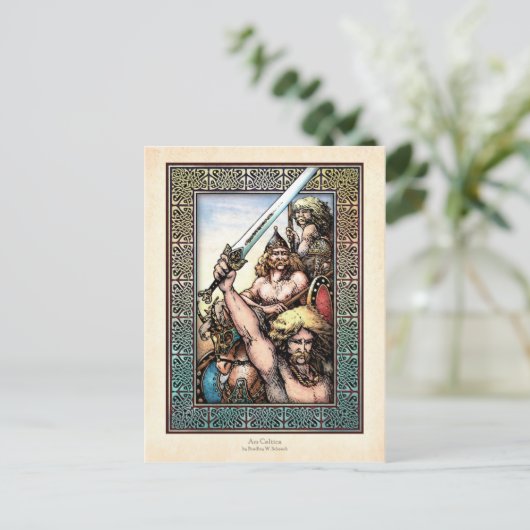 "Hosting van het Sidhe-Briefkaart" Briefkaart (Staand voorkant)