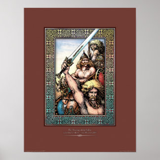 "Hosting van het Sidhe-Poster" (14x18) Poster