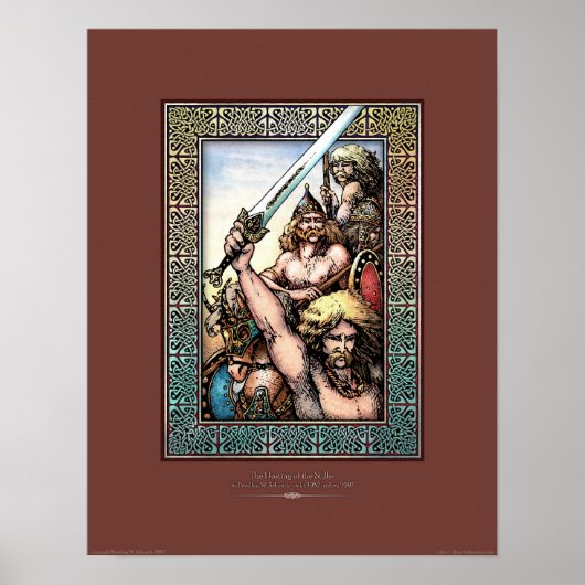 "Hosting van het Sidhe-Poster" (14x18) Poster (Voorkant)