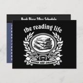 Hostschema Boek Boek Boek Boek Boek Briefkaart (Voorkant / Achterkant)