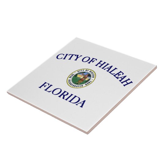 Hoststad Hialeah Tegeltje (Zijkant)