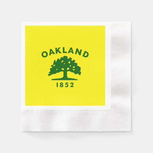 Hostvlag Oakland Servet (Voorkant)