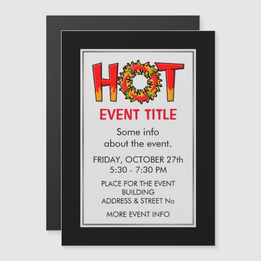 HOT (Voorkant / Achterkant)