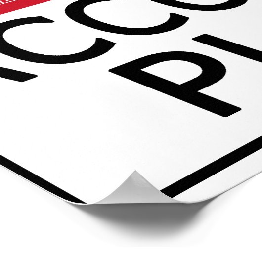 Hot Accordion-speler Poster (Hoek)