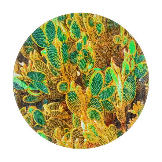 Hot Africa Desert Cactus Planten Prickly Pear Snijplank (Voorkant)