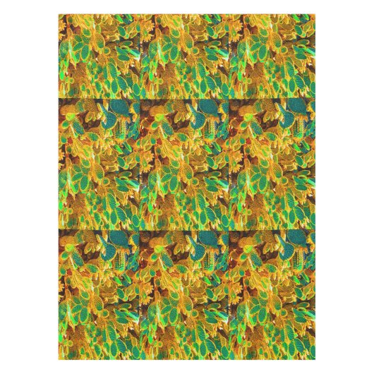 Hot Africa Desert Cactus Planten Prickly Pear Tafelkleed (Voorkant)