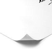 Hot Air ballon 1925 Patent Art Poster White (Hoek)