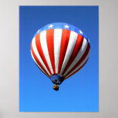 Hot Air Ballon 1 Poster (Voorkant)