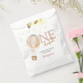 Hot Air ballon, 1e verjaardag Thankyou Bedankzakje (Gezegeld)