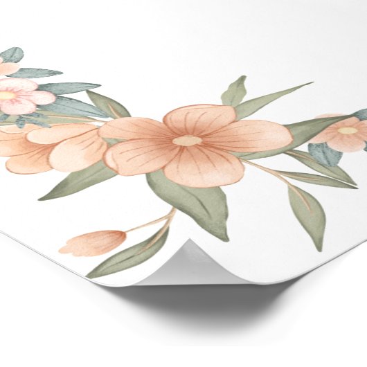 Hot-Air ballon Cute Animals Giraffe Sleuf Zebra Poster (Hoek)