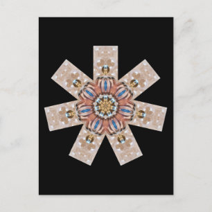 Hot Air ballon Dance Paperweight-brillenglazen Briefkaart