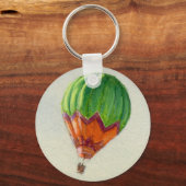 HOT AIR BALLON DOOR SHARON SHARPE SLEUTELHANGER (Voorkant)