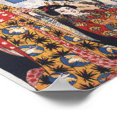 Hot-Air ballon en Poster voor Japanse dames (Hoek)