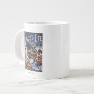 Hot-Air ballon en Poster voor Japanse dames Grote Koffiekop