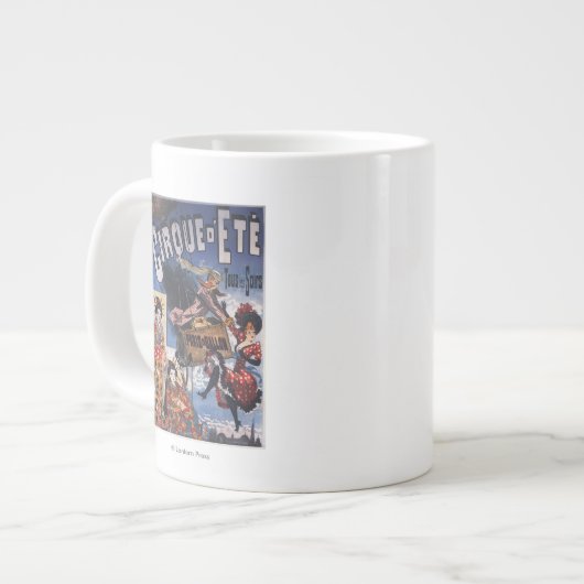 Hot-Air ballon en Poster voor Japanse dames Grote Koffiekop (Links)