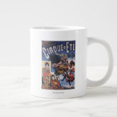 Hot-Air ballon en Poster voor Japanse dames Grote Koffiekop (Rechts)