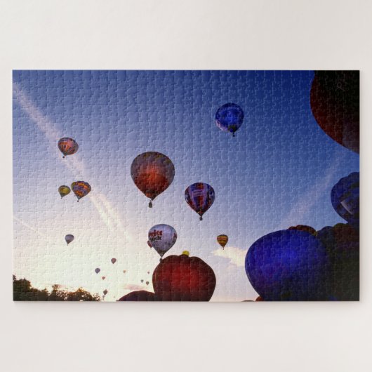 Hot Air Ballon Fiesta. Legpuzzel (Horizontaal)