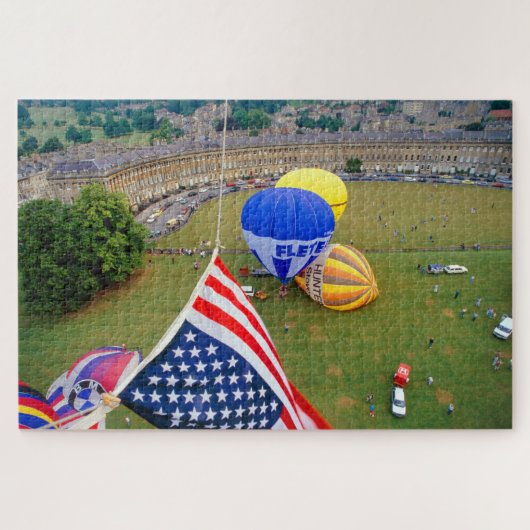 Hot Air Ballon Fiesta. Legpuzzel (Horizontaal)