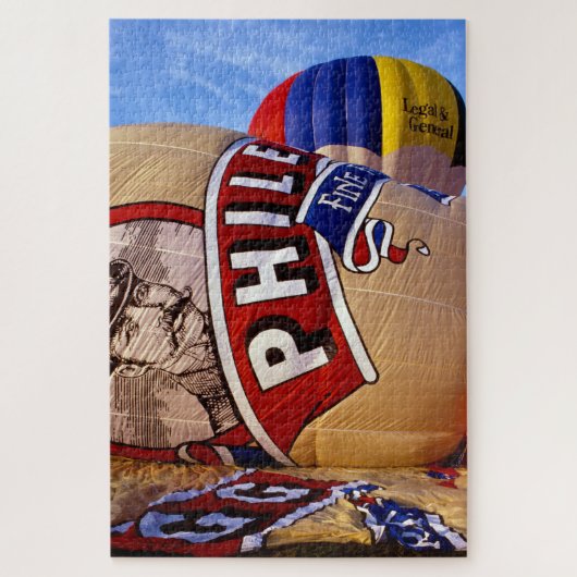 Hot Air Ballon Fiesta. Legpuzzel (Verticaal)