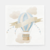 Hot Air-ballon Napkins Servet (Voorkant)