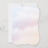 Hot-air ballon, op- en afscheid van uw verjaardag kaart (Achterkant)