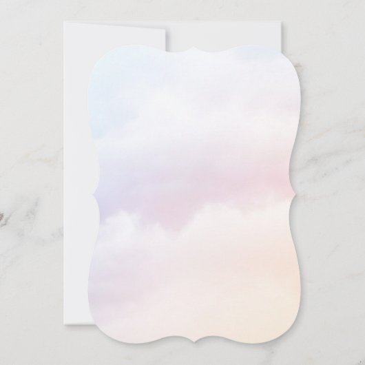 Hot-air ballon, op- en afscheid van uw verjaardag kaart (Achterkant)