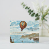 Hot Air Ballon-pantserwerk Briefkaart (Staand voorkant)