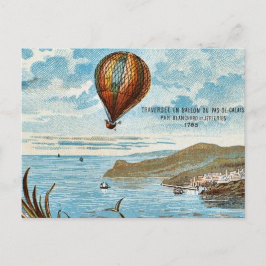 Hot Air Ballon-pantserwerk Briefkaart (Voorkant)