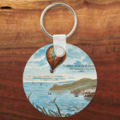 Hot Air Ballon-pantserwerk Sleutelhanger (Voorkant)