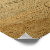 Hot Air Ballon  Poster Frans Briefkaart (Hoek)