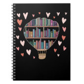 Hot-air ballon Shape Book Lover Library Notitieboek (Voorkant)