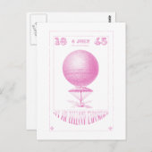 Hot Air Ballon Steampunk briefkaarten (Voorkant / Achterkant)