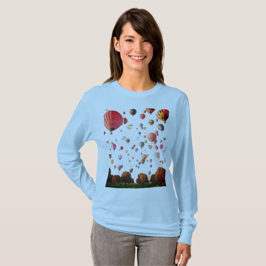 Hot Air Ballon T-shirt (Voorkant volledig)
