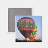 Hot Air Ballon Trio Magnet (Voorkant / Achterkant)