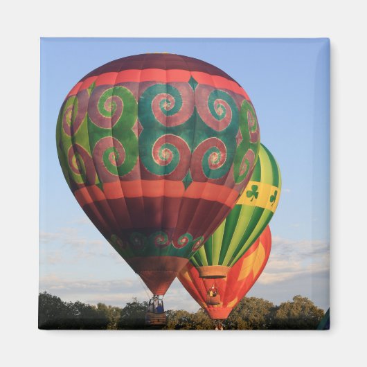 Hot Air Ballon Trio Magnet (Voorkant)